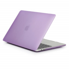 Étui de protection pour ordinateur portable de style givré pour MacBook Pro 13,3 pouces A1989 (2018) (Violet)