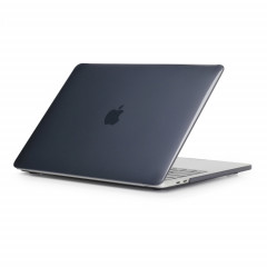 Etui de protection pour ordinateur portable Crystal Style pour MacBook Pro 15,4 pouces A1990 (2018) (Noir)