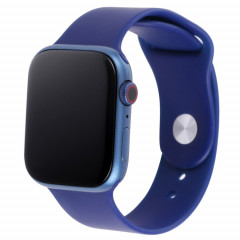 Modèle d'affichage factice d'écran non fonctionnel à écran noir pour la série Apple Watch 7 41mm (bleu)