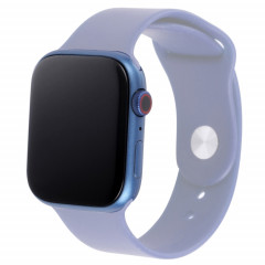 Modèle d'affichage factice d'écran non fonctionnel à écran noir pour la série Apple Watch 7 41mm, pour photographier la sangle de montre, aucune montre (bleu)