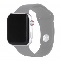 Écran noir faux modèle d'affichage factice non fonctionnel pour Apple Watch série 6 40 mm, pour photographier le bracelet de montre, pas de bracelet (argent)