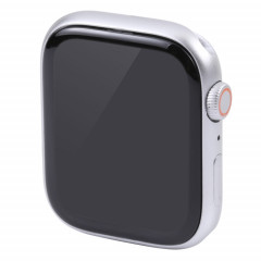 Pour Apple Watch série 8 41 mm écran noir non fonctionnel faux modèle d'affichage factice, pour photographier le bracelet de montre, pas de bracelet de montre (argent)
