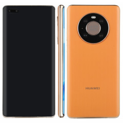 Faux modèle d'affichage factice à écran noir non fonctionnel pour Huawei Mate 40 Pro 5G (orange)
