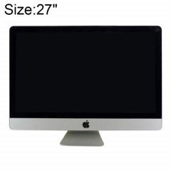 Pour Apple iMac 27 pouces écran noir faux modèle d'affichage factice non fonctionnel (argent)