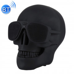 Lunettes de soleil Bluetooth Skull Speaker Haut-Parleur pour iPhone, Samsung, HTC, Sony et autres Smartphones (Noir)