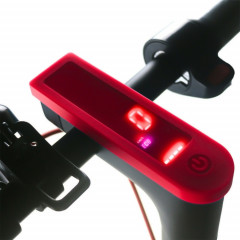 Étui de protection étanche en silicone pour instrument de carte de circuit imprimé de Scooter électrique pour Xiaomi Mijia M365 / M365 Pro (rouge)
