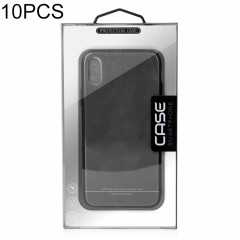 10 PCS Boîte d'emballage en PVC pour téléphone portable de haute qualité pour iPhone (5,5 / 6,1 / 6,5 pouces)