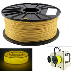 Filament pour imprimante 3D lumineux PLA 1,75 mm, environ 345 m (jaune)