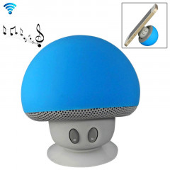 Enceinte Bluetooth en forme de champignon avec support d'aspiration (bleu)