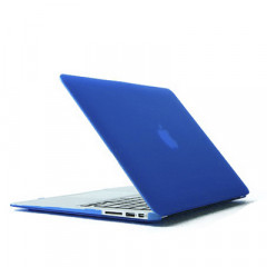 Crystal Hard Case de protection pour Apple Macbook Air 13,3 pouces (A1369 / A1466) (Bleu foncé)