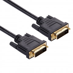 Câble DVI-D Dual Link 24 + 1 Pin mâle à mâle, Longueur: 2m