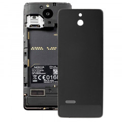 iPartsAcheter pour Nokia 515 Couvercle Arrière de Batterie en Aluminium Original (Noir)