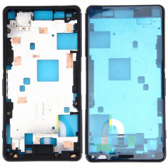 iPartsAcheter pour Sony Xperia Z3 Compact / D5803 / D5833 Boîtier Avant Cadre LCD Cadre Lunette (Noir)