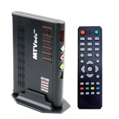 TV LCD HD 1920x1200 avec télécommande, TV (PAL-BG + PAL-DK), noir