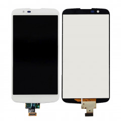 iPartsAcheter pour LG K10 LTE K430DS / K410 / K420n LCD écran + écran tactile Digitizer Assemblée (Blanc)