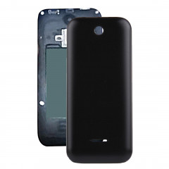iPartsAcheter pour Nokia 225 Couverture de batterie en plastique couleur unie (noir)