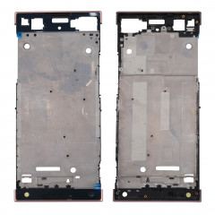 Pour Sony Xperia XA1 Boîtier Avant Cadre LCD Cadre (Or Rose)