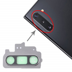 Pour Galaxy Note 10 10pcs Cache d'objectif d'appareil photo (Gris)