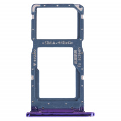 Plateau de carte SIM + plateau de carte SIM / plateau de carte micro SD pour Huawei P Smart (2019) (violet)