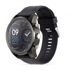 Montre intelligente à double affichage T3 pour homme IP68 Bracelet de remise en forme étanche 15 jours en veille Business Smartwatch Tracker d'activité (gris)