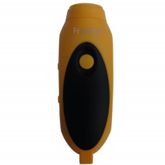 Fryxinte XT-7DS3 Sifflet électronique réglable pour arbitre de sport à haut décibel Sifflet d'entraînement de sauvetage d'urgence (jaune)