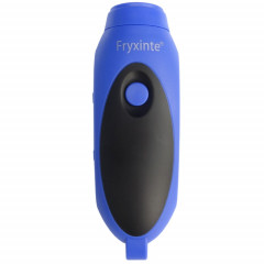 Fryxinte XT-7DS3 Sifflet électronique réglable pour arbitre sportif à haut décibel Sifflet d'entraînement de sauvetage d'urgence (Bleu)