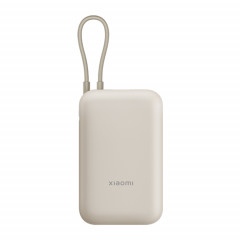 Xiaomi P15ZM câble intégré 10000 mAh version de poche Mini alimentation mobile (marron clair)