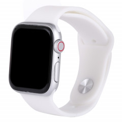 Faux modèle d'affichage factice d'écran noir pour Apple Watch série 4 40 mm (blanc)