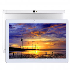10,1 pouces Tablet PC, 2 Go + 32 Go, Android 6.0 MTK8163 Quad Core A53 64 bits 1,3 GHz, OTG, WiFi, Bluetooth, GPS (Argent)