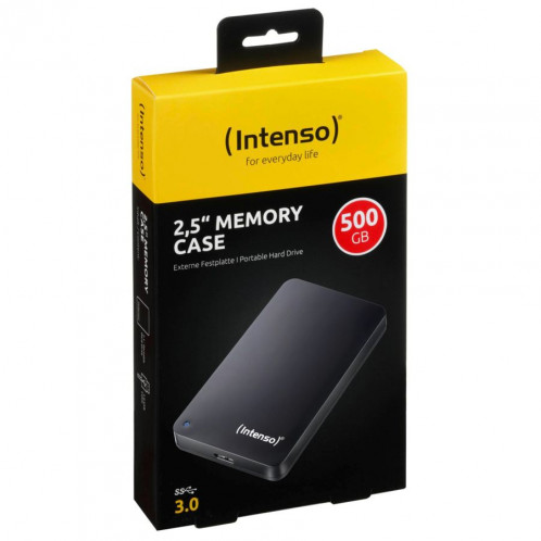 Intenso Memory Case 500GB 2,5 USB 3.0 noir 789376-03