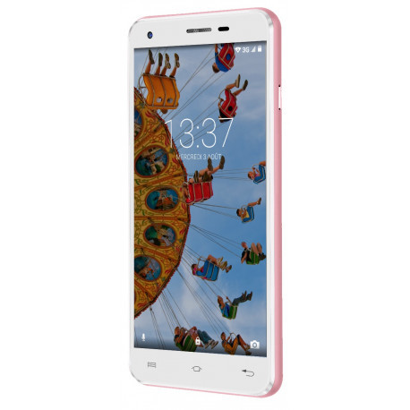 Konrow Cool 55 Smartphone Android 6.0 Ecran IPS 5.5'' 8Go Double Sim Or Rose KC55_RG-01