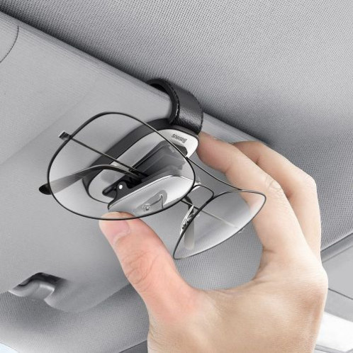 Baseus Car Tool Platinum Vehicle eyewear clip (Clamping type) Silver (ACYJN-B0S) DA420103-021