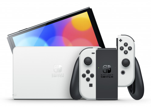 Nintendo Switch OLED blanc inkl Mario Kart 8 Deluxe 125577-012