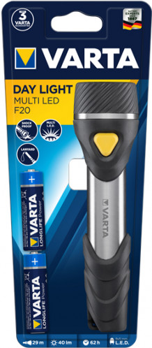 Varta Day Light Multi LED F20 lampe de poche avec 9 x 5mm LEDs 453924-04