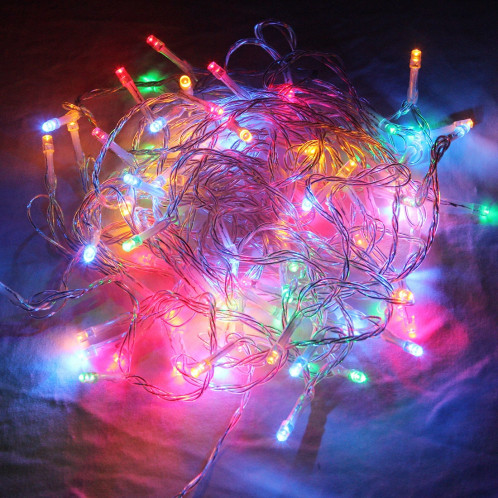 Lumière de décoration de cordes de batterie 10m 80 LED RGB pour fête de noel SL93630-06
