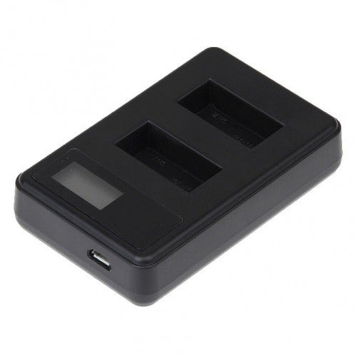 Chargeur de batterie double écran LCD pour GoPro HERO3 + / 3 (AHDBT-301, AHDBT-302), affiche la capacité de charge SC31412-05