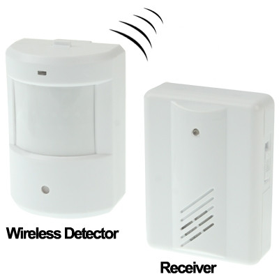 Electro Guard Watch Système de détection à distance IR / Sonnette sans fil (Blanc) SE0378-08