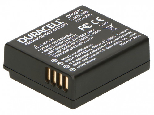 Duracell Li-Ion 770 mAh pour Panasonic DMW-BLG10/DMW-BLE9 279421-00