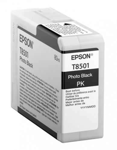 Epson Photo noir T 850 80 ml T 8501 110546-02