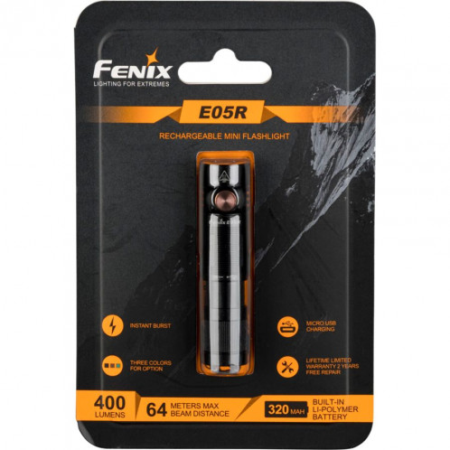 Fenix E05R 400 lm lampe de poche 767720-02