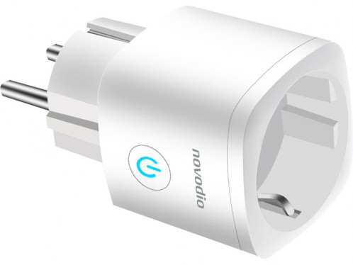 Novodio Wi-Fi Smart Plug Prise connectée Wi-Fi avec mesure de consommation MCINVO0001-04