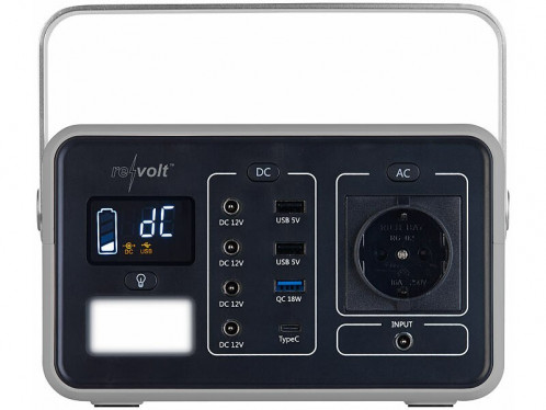 Station électrique portable Revolt HSG-640 60Ah / 230V 180W / USB BATRVT0001-04