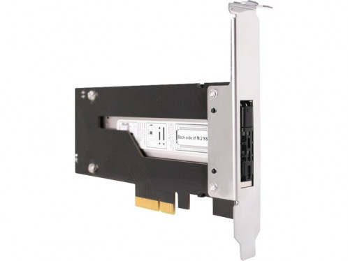 ICY DOCK ToughArmor MB840M2P-B Carte PCIe avec rack amovible pour SSD M.2 NVMe BOIICD0005-04