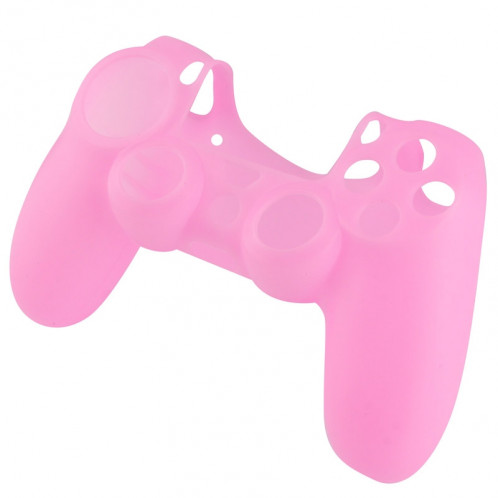 Étui flexible en silicone pour Sony PS4 Game Controller (rose) S0001F-05
