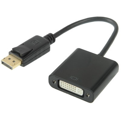 DisplayPort Male to DVI 24 + 5 adaptateur femelle, longueur de câble: 12cm (noir) SD0227-04