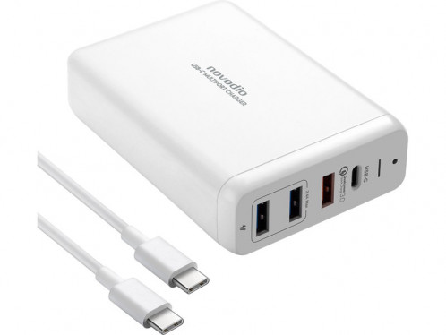 Novodio USB-C Multiport Charger + câble Chargeur iPhone / MacBook Pro 75W ADPNVO0026D-03