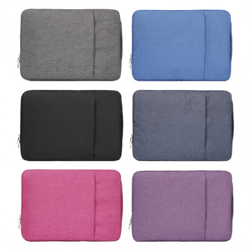 15,4 pouces Sacs à manches molles pour ordinateur portable portable portable Sac à dos portable pour ordinateur portable pour MacBook Air / Pro, Lenovo et autres ordinateurs portables, taille: 39,2x28,5x2cm (noir) S1012B-08