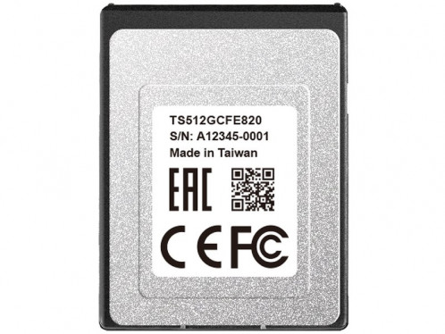 Transcend CFexpress 820 512 Go Carte mémoire CFexpress Type B CSTTSD0024-03