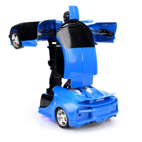 1023 Voiture miniature (voiture bleue) déformée à distance à 4 canaux SH161L1564-023