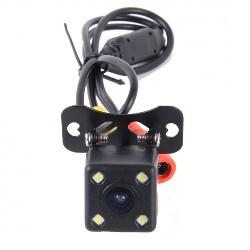 720 × 540 Pixel efficace PAL 50HZ / NTSC 60HZ CMOS II imperméabilisent la caméra de secours universelle de vue de voiture de voiture avec la lampe de 4 LED, CC 12V, longueur de fil: 4m SH4785622-09